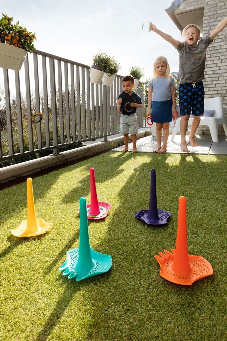 Triplet Quut, wielofunkcyjna łopatka do piasku, Calypso Pink