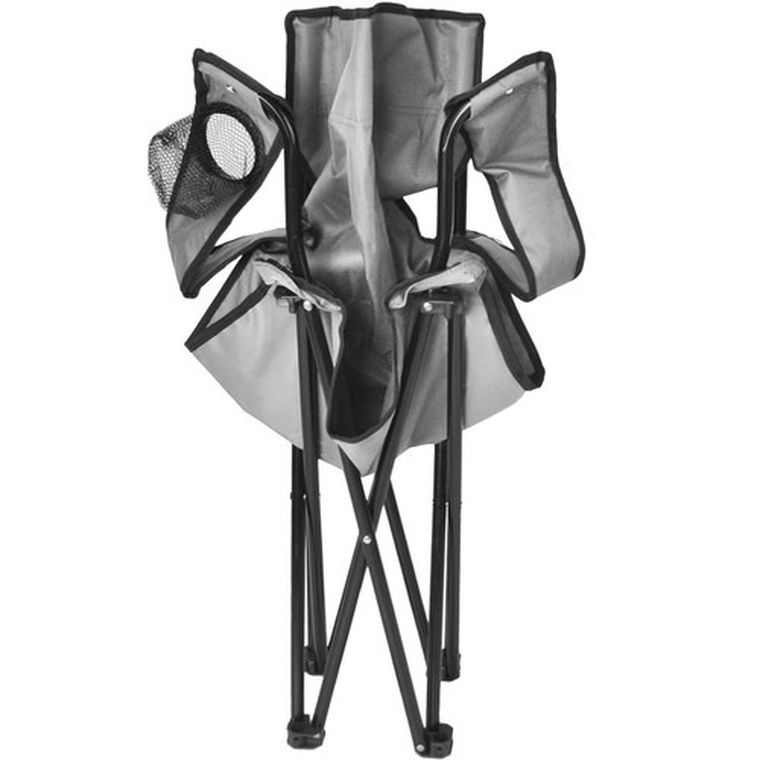 Trizand, krzesło wędkarskie, szare