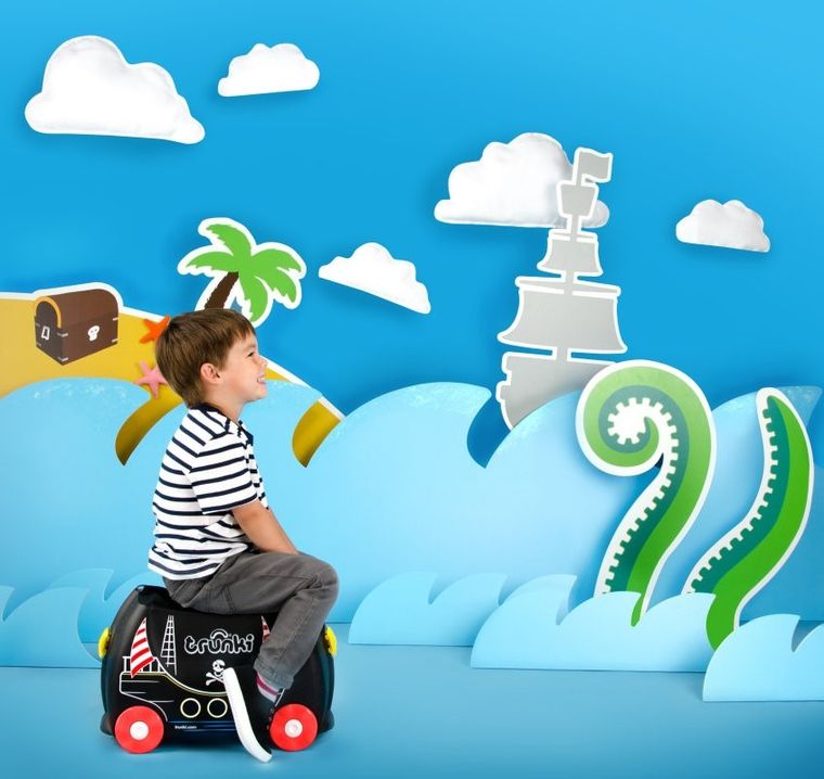 Trunki, Pirat Pedro, jeżdżąca walizeczka