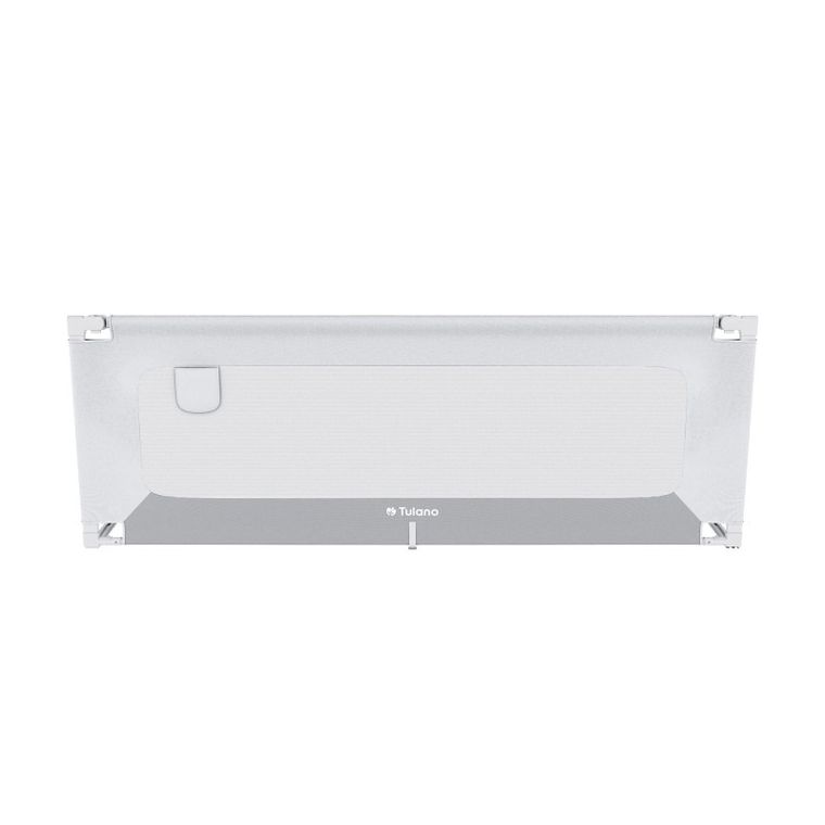 Tulano, Cover 40, barierka ochronna na łóżko, white-grey, 200 cm