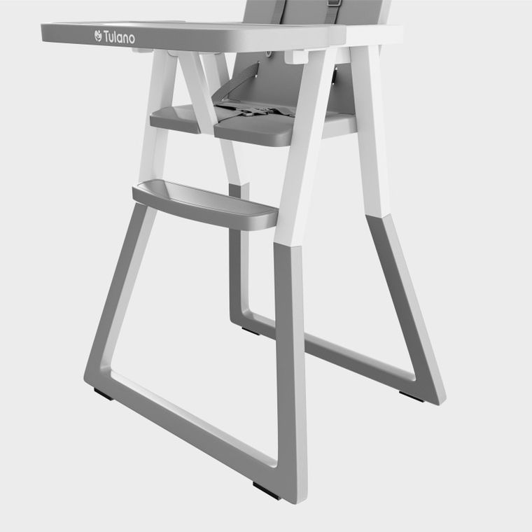 Tulano, Morsel 25, krzesełko do karmienia, grey-white