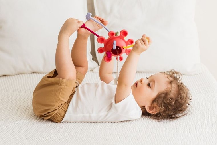 TuliFun, Galaktyka, kolorowe linki, zabawka sensoryczna