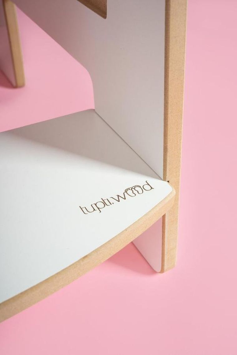 tupti.wood, Kitchen Helper, Double Safe, pomocnik kuchenny dla rodzeństwa