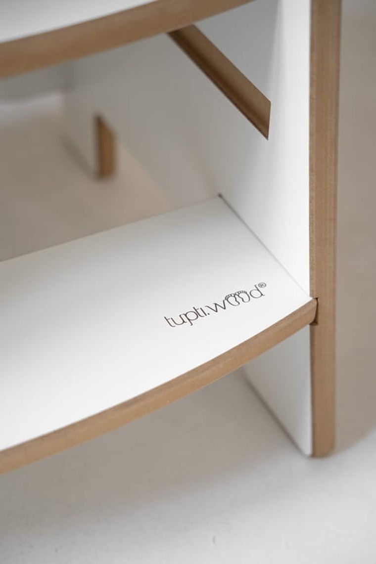 tupti.wood, Kitchen Helper, Little, pomocnik kuchenny, biały