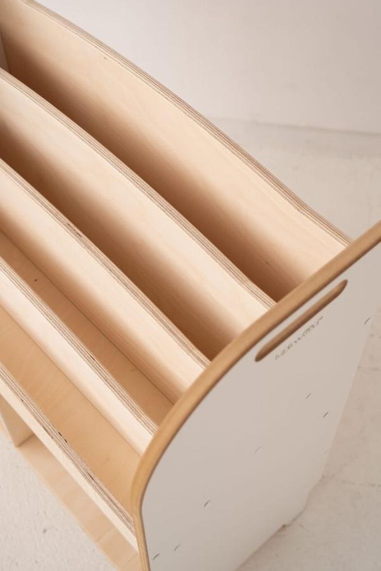 tupti.wood, Smart, biblioteczka, regał montessori