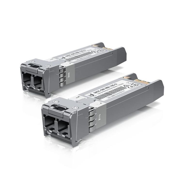 Ubiquiti, moduł SFP+, UACC-OM-MM-10G-D-2, Duplex LC, MM, 850nm, 10Gbps, 300m