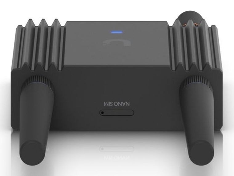 Ubiquiti, router LTE, LTE Cat.4, WiFi 4, 2x RJ45 100Mb/s, nano SIM
