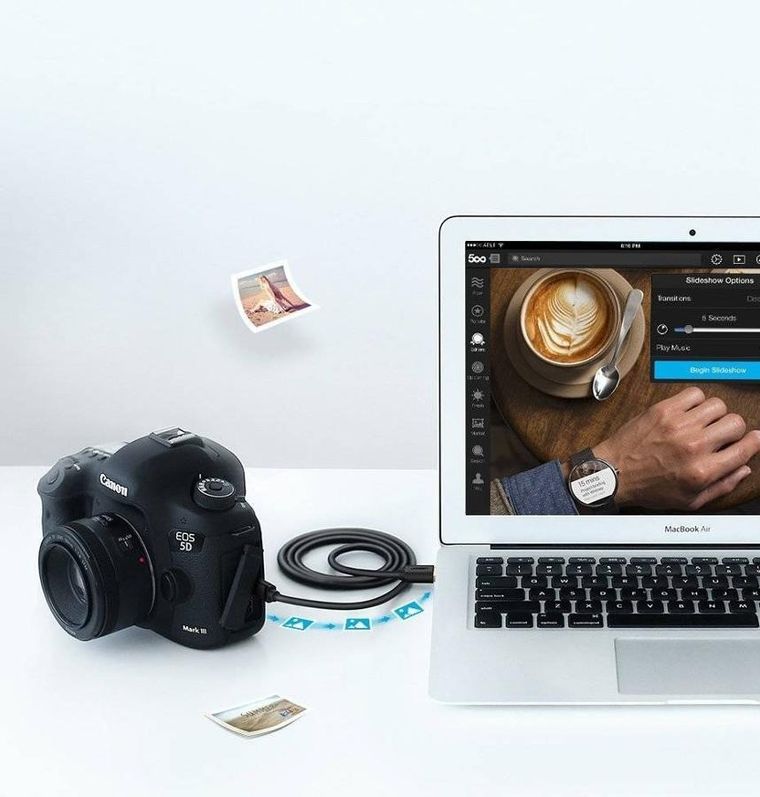 Ugreen, kabel, USB - mini USB 480 Mbps, 3m, US132, czarny