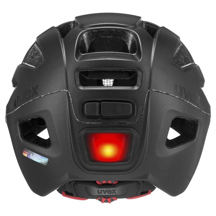 Uvex, Finale Visor, kask rowerowy, 56-61 cm, black matt