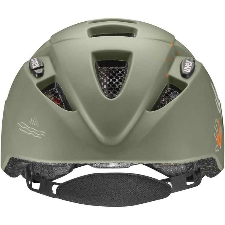 Uvex, Kid 2 CC, kask rowerowy, dziecięcy, sage green, 46-52  cm