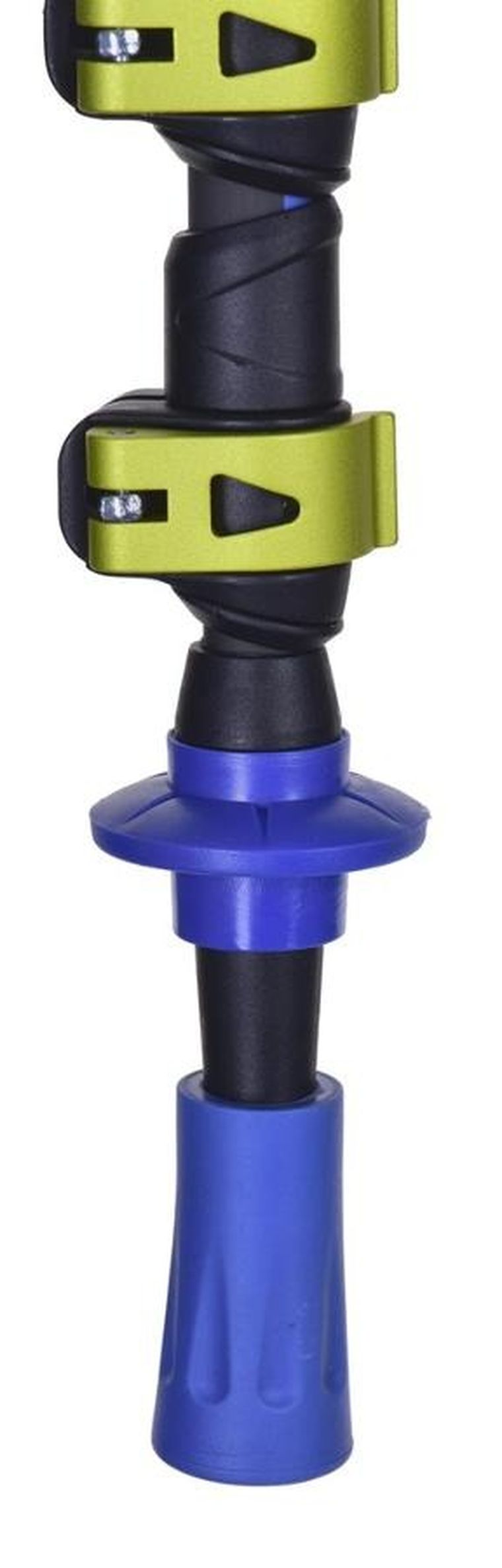 Viking, Carbo Lite, kije trekingowe, czarno-limonkowe