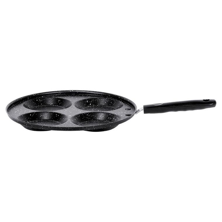 Vilde, Basic line, patelnia do jajek, granitowa, 4 otwory, 24 cm