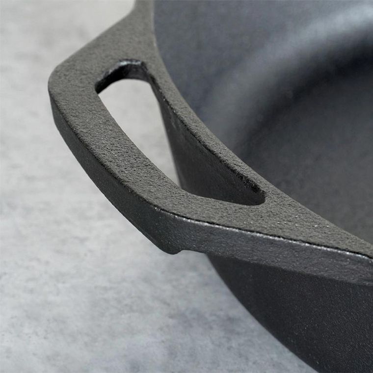 Vilde, Cast Line, patelnia żeliwna z silikonową nakładką, 30 cm