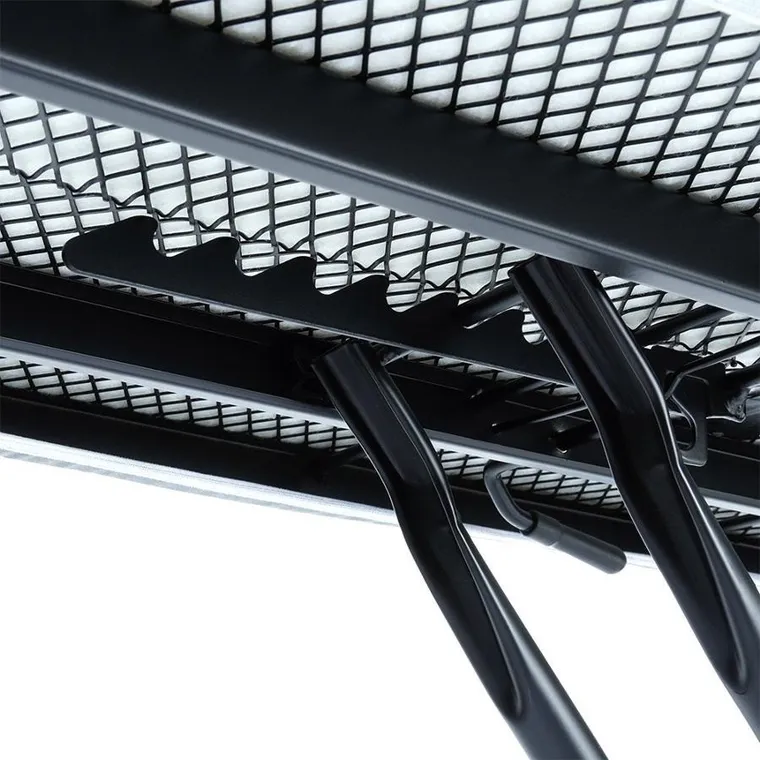 Vilde, deska do prasowania z rękawnikiem, szara, 140-39-92 cm