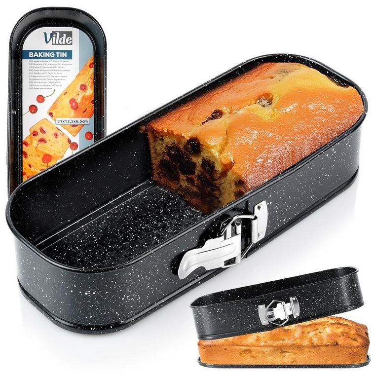 Vilde, forma do chleba, granitowa, rozpinana, 31-12,5-6,5 cm