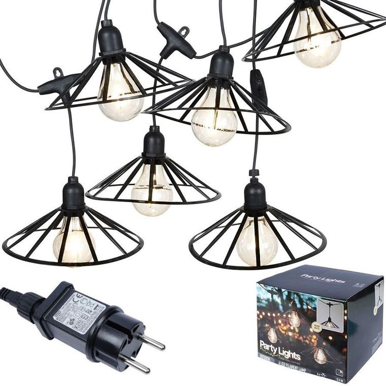 Vilde, girlanda ogrodowa led, 6 szt., 5.5 m