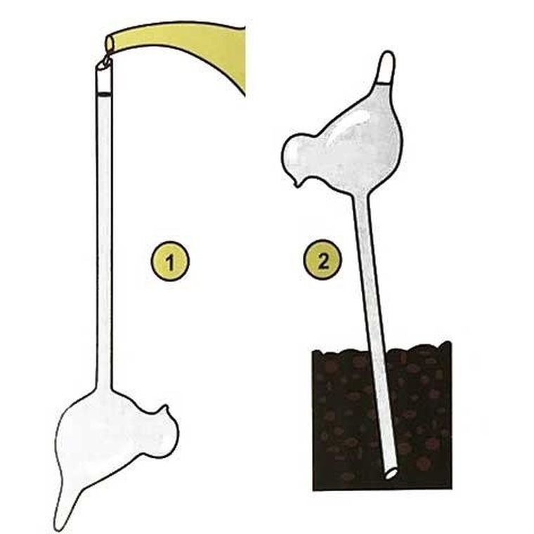 Vilde, kule nawadniające do podlewania, ptaki, 2 szt.