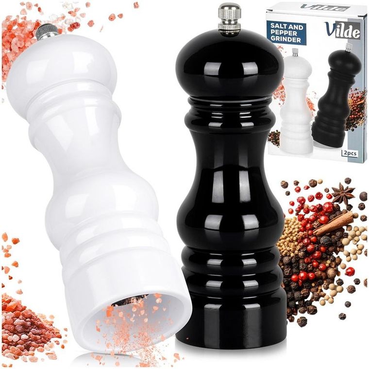 Vilde, młynek do pieprzu i soli, 18 cm, 2 szt.