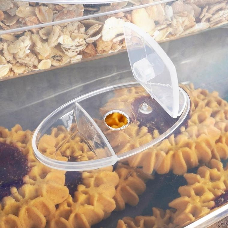 Vilde, pojemniki na żywność z pokrywką i uszczelką, 8 szt.