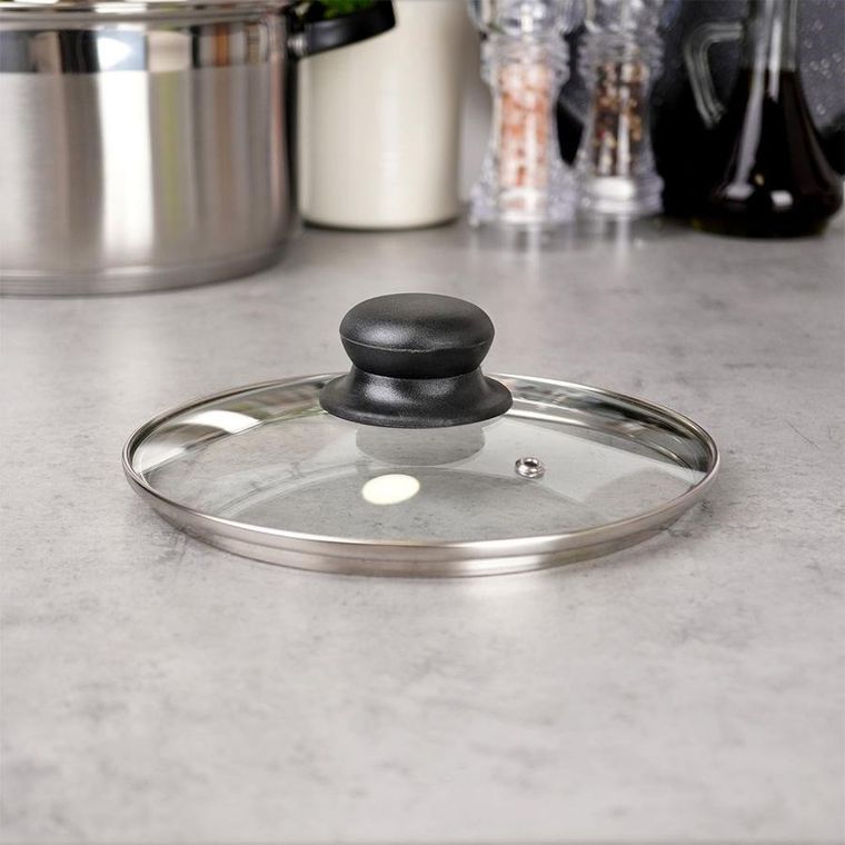 Vilde, pokrywka szklana, 18 cm