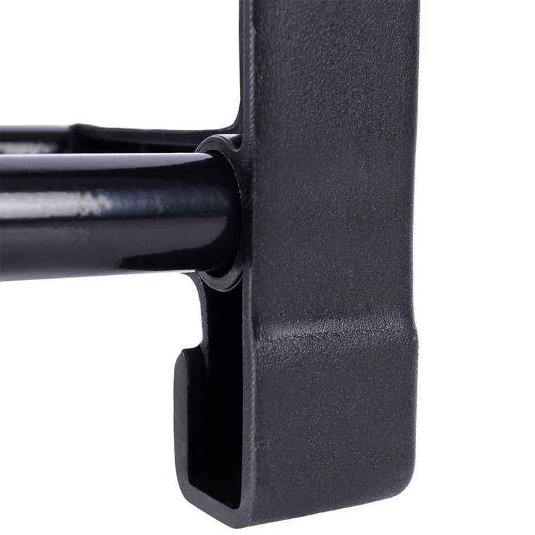 Vilde, regał na buty metalowy, czarny, 4-poziomowy, 49.5-18.5-56.5 cm