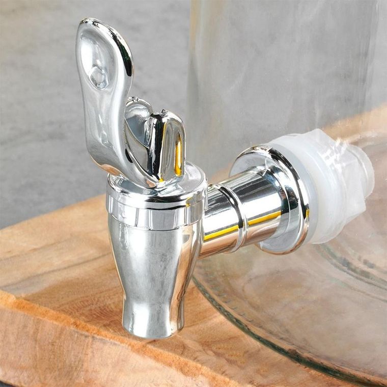 Vilde, słój do napojów z kranikiem, szklany, 8 l