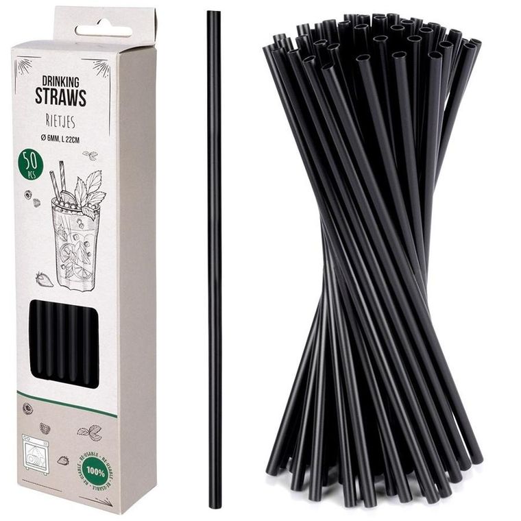 Vilde, słomki do napojów, 22 cm, 50 szt.