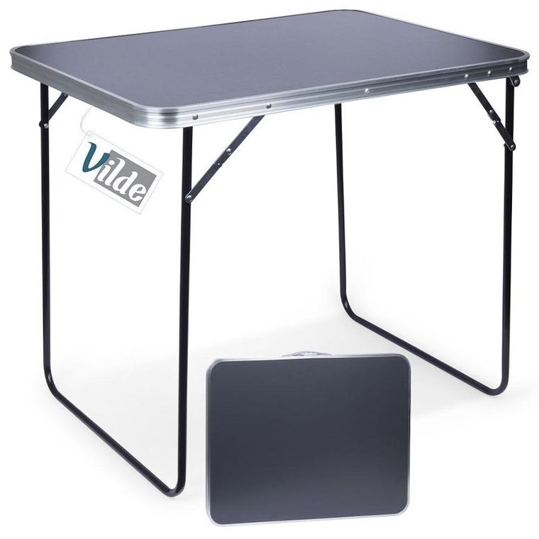 Vilde, stół turystyczny, składany, 80-60-70 cm