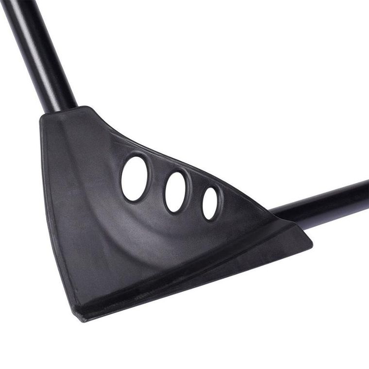 Vilde, suszarka na pranie metalowa, czarna rozsuwana XXL, 110-189 cm