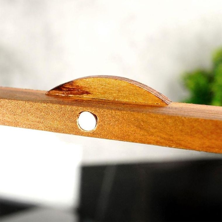 Vilde, szkatułka drewniana ze szklaną szybką, 18-12-5 cm