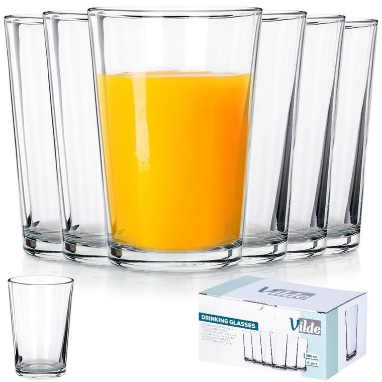 Vilde, szklanki, 200 ml, 6 szt.