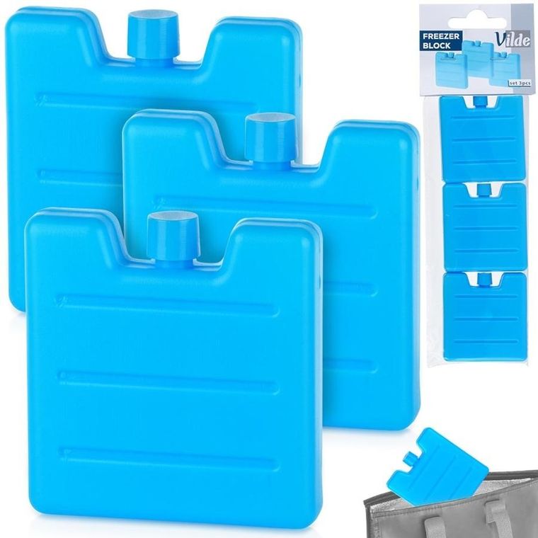 Vilde, wkład, chłodzący do lodówki turystycznej, 100 ml, 3 szt.