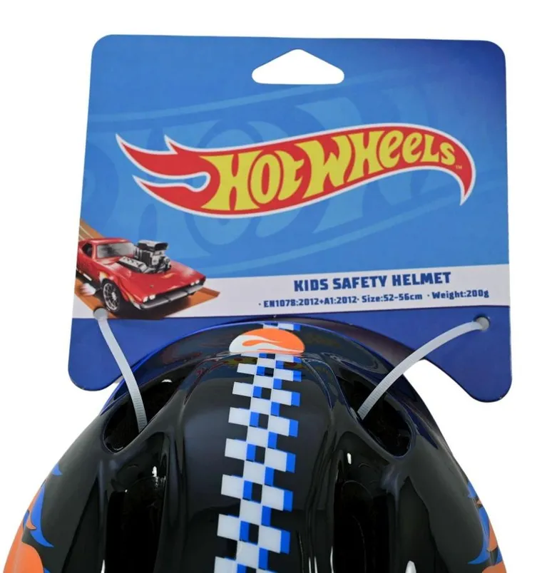 Volare, Hot Wheels, kask ochronny, 52-56 cm