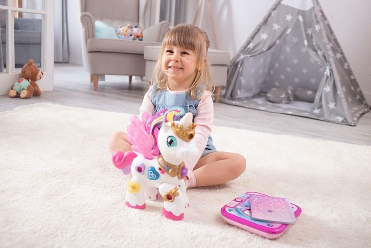 Vtech, Iskierka, Magiczny jednorożec, zabawka interaktywna