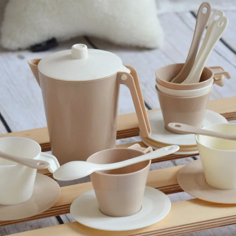 Wader, Biszkoptowa Chmurka, serwis kawowy, 19 elementów