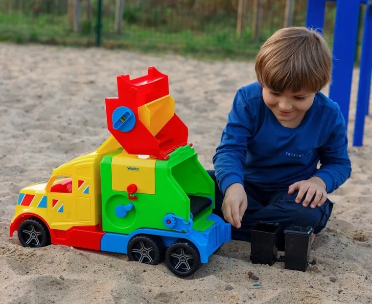 Wader, Magic Truck Basic, ciężarówka śmieciarka