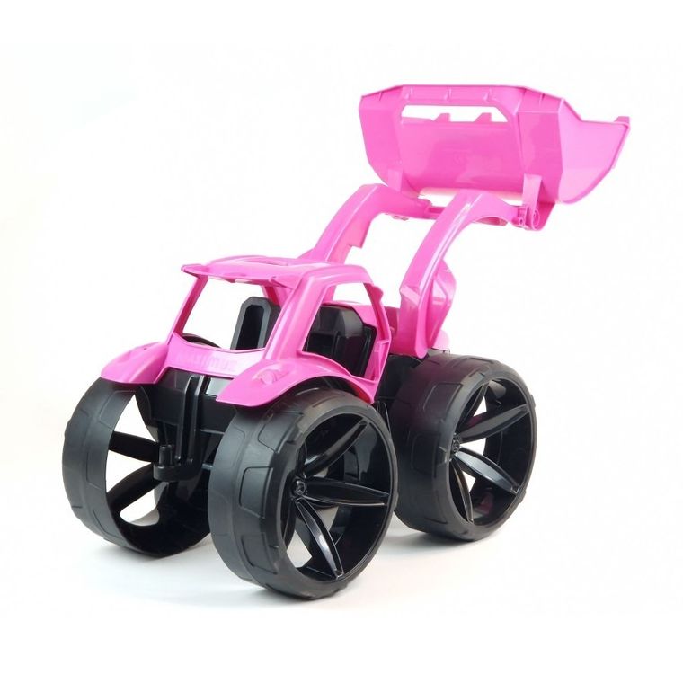 Wader, Maximus, spychacz, różowy, 68 cm