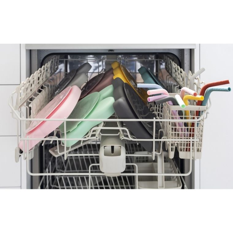 We Might Be Tiny, Króliczek, silikonowy talerzyk z przyssawką, szary