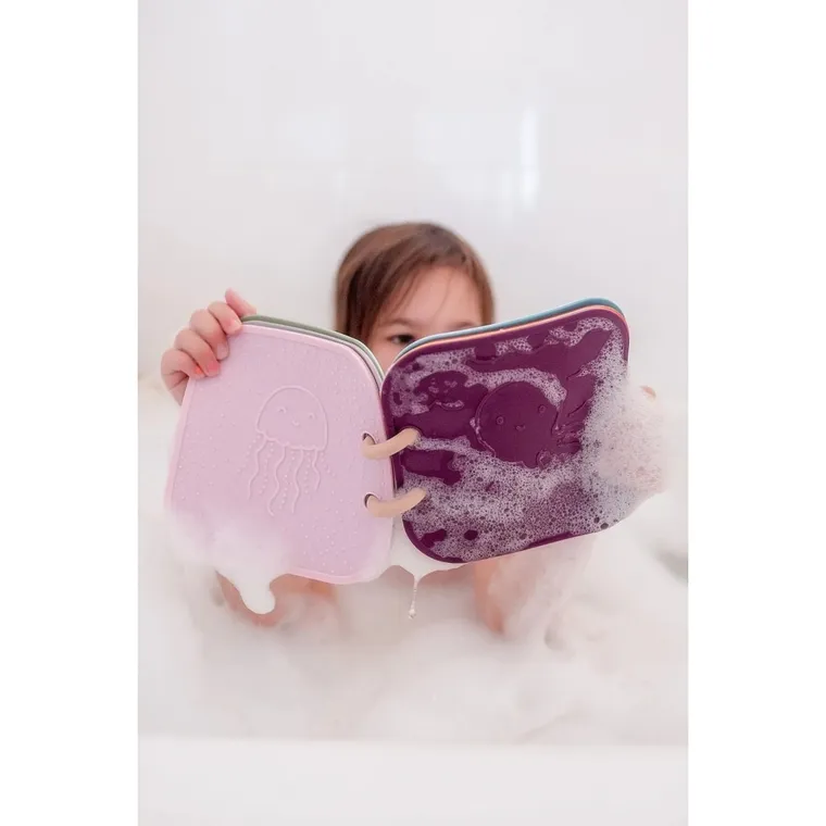 We Might Be Tiny, silikonowa książeczka do kąpieli, sea animals