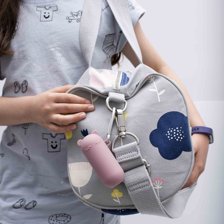 We Might Be Tiny, silikonowa słomka w etui, Yellow