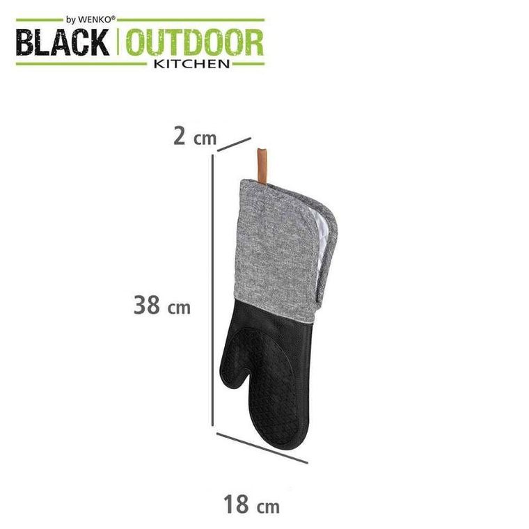 Wenko, rękawice kuchenne, Ada, z silikonową końcówką, 2 szt.