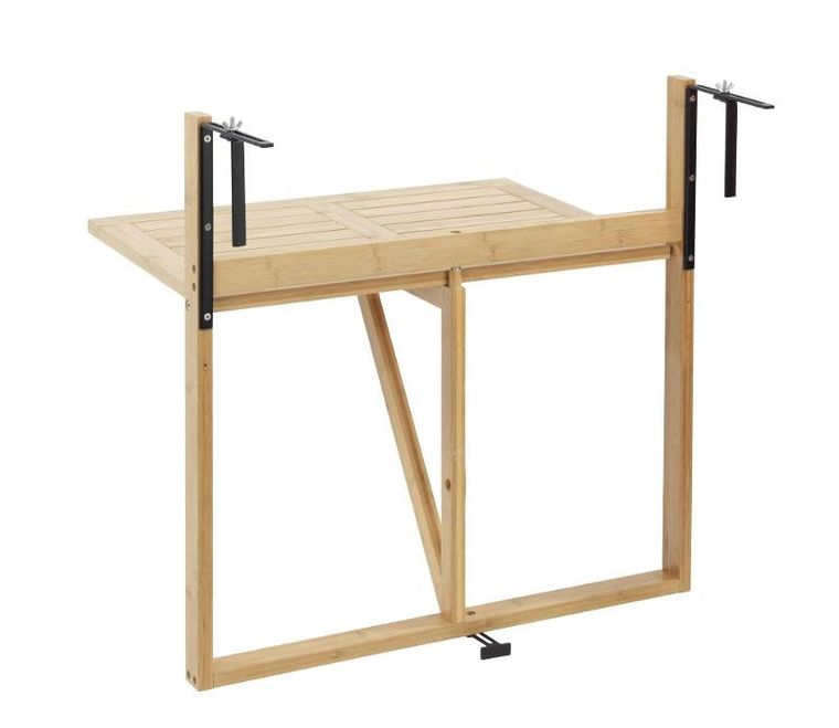 Wenko, Waikiki, składany stolik balkonowy na barierkę