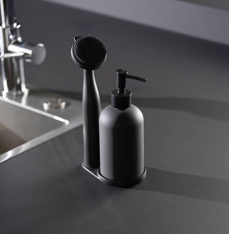 Wenko, zestaw kuchenny, dozownik, 400 ml i szczotka, Piedo