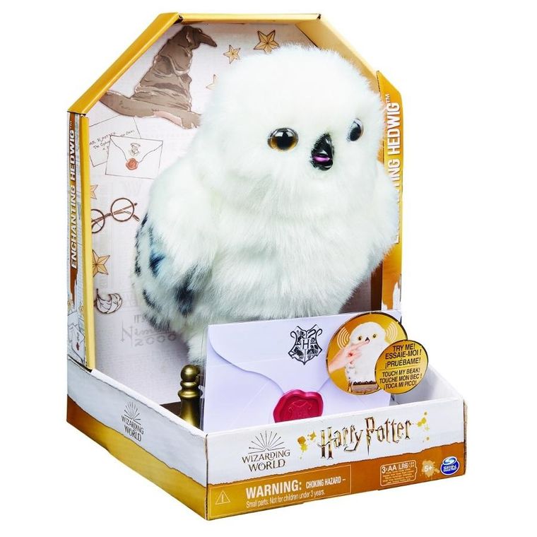 Wizarding World, Harry Potter, maskotka interaktywna, Hedwiga