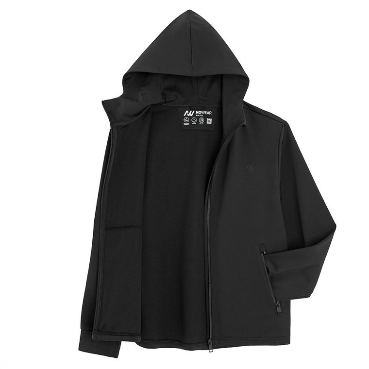 Wodoodporna kurtka softshell z kapturem NOWEAR