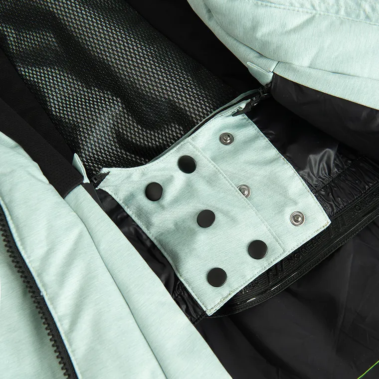 Wodoszczelna kurtka narciarska unisex oversize z kapturem NOWEAR