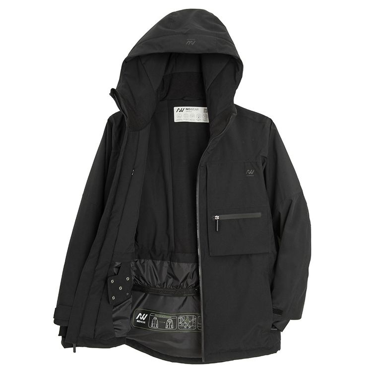 Wodoszczelna kurtka narciarska unisex z kapturem NOWEAR