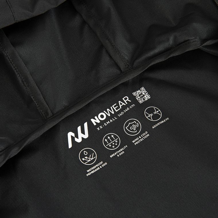 Wodoszczelny płaszcz przeciwdeszczowy z membraną NOWEAR