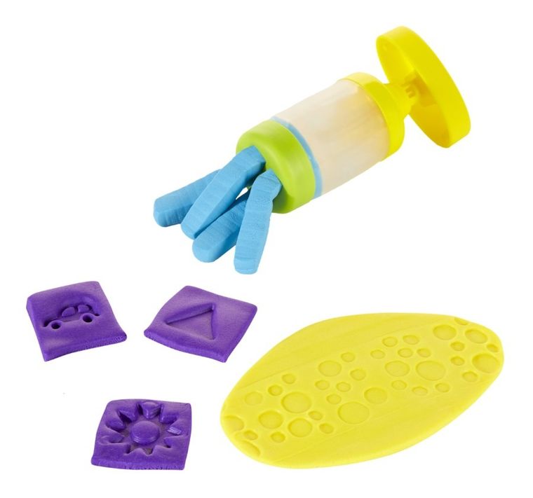 Wonder Factory, Dough Creation Station, masa plastyczna z bazą do przechowywania, 14 elementów