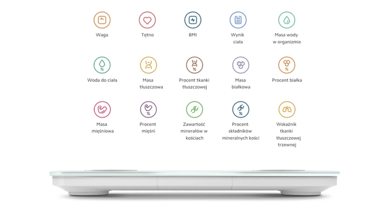 Xiaomi, Body Composition Scale S400, waga łazienkowa